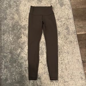 Olive green leggings from lulu lemon